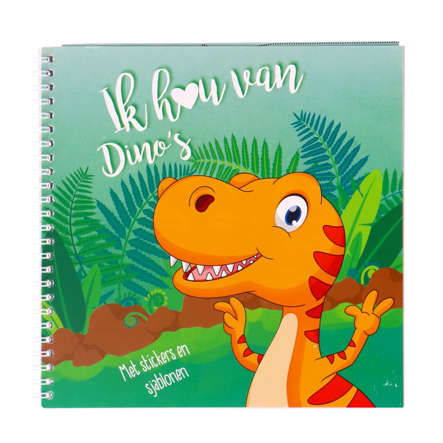 Top1Toys Kleur Doeboek Ik Hou Van Dino's