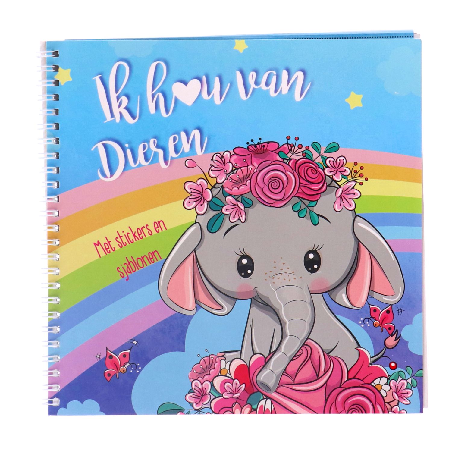 Top1Toys Kleur Doeboek Ik Hou Van Dieren