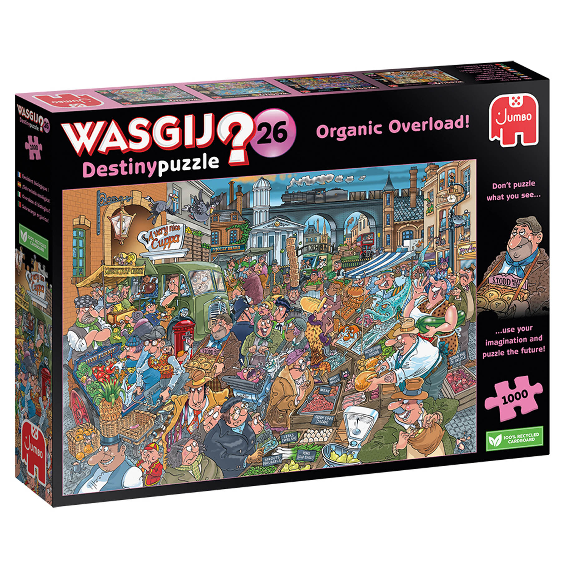 Jumbo Wasgij Destiny Puzzel 26 Barstensvol Biologisch 1000 Stukjes