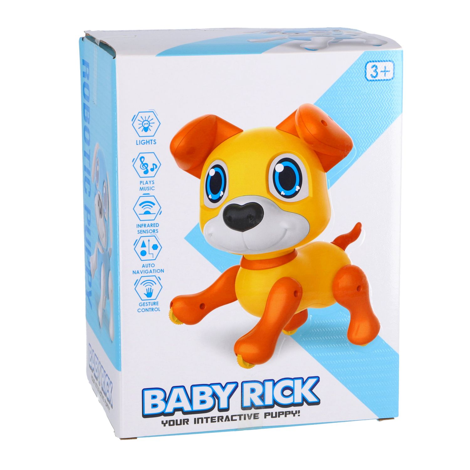 Top1Toys Top1Toys Robot Hond Functie Baby Rick Roze (2 - 4 jaar)