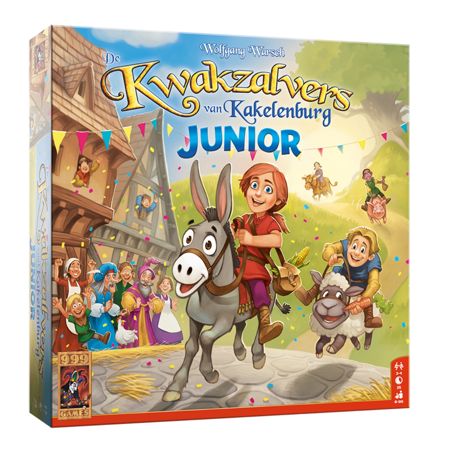 999Games De Kwakzalvers Van Kakelenburg Junior - Bordspel