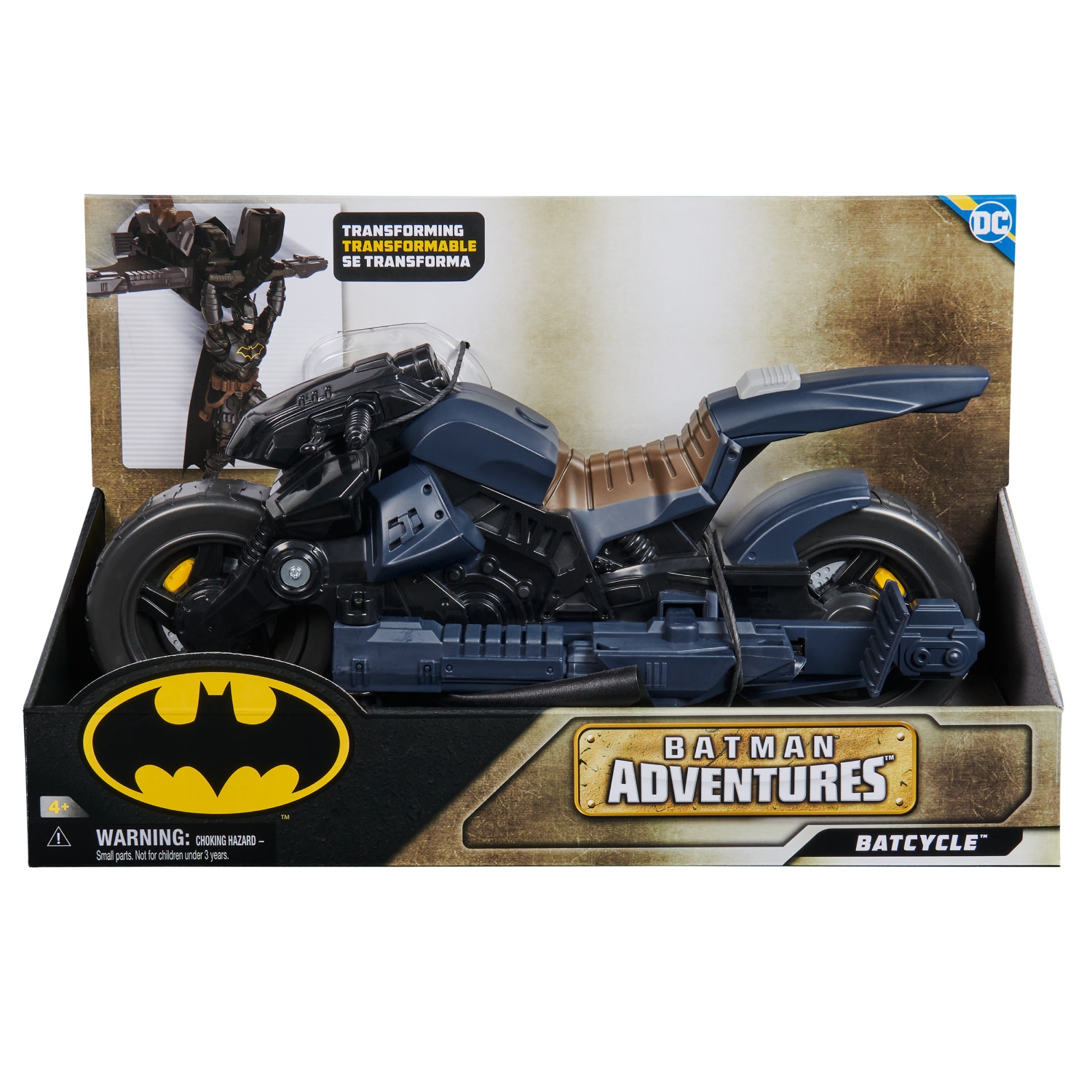 Spinmaster Batman Adventures Batcycle