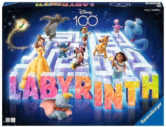 Top1Toys Ravensburger Disney 100 Doolhof - Bordspel