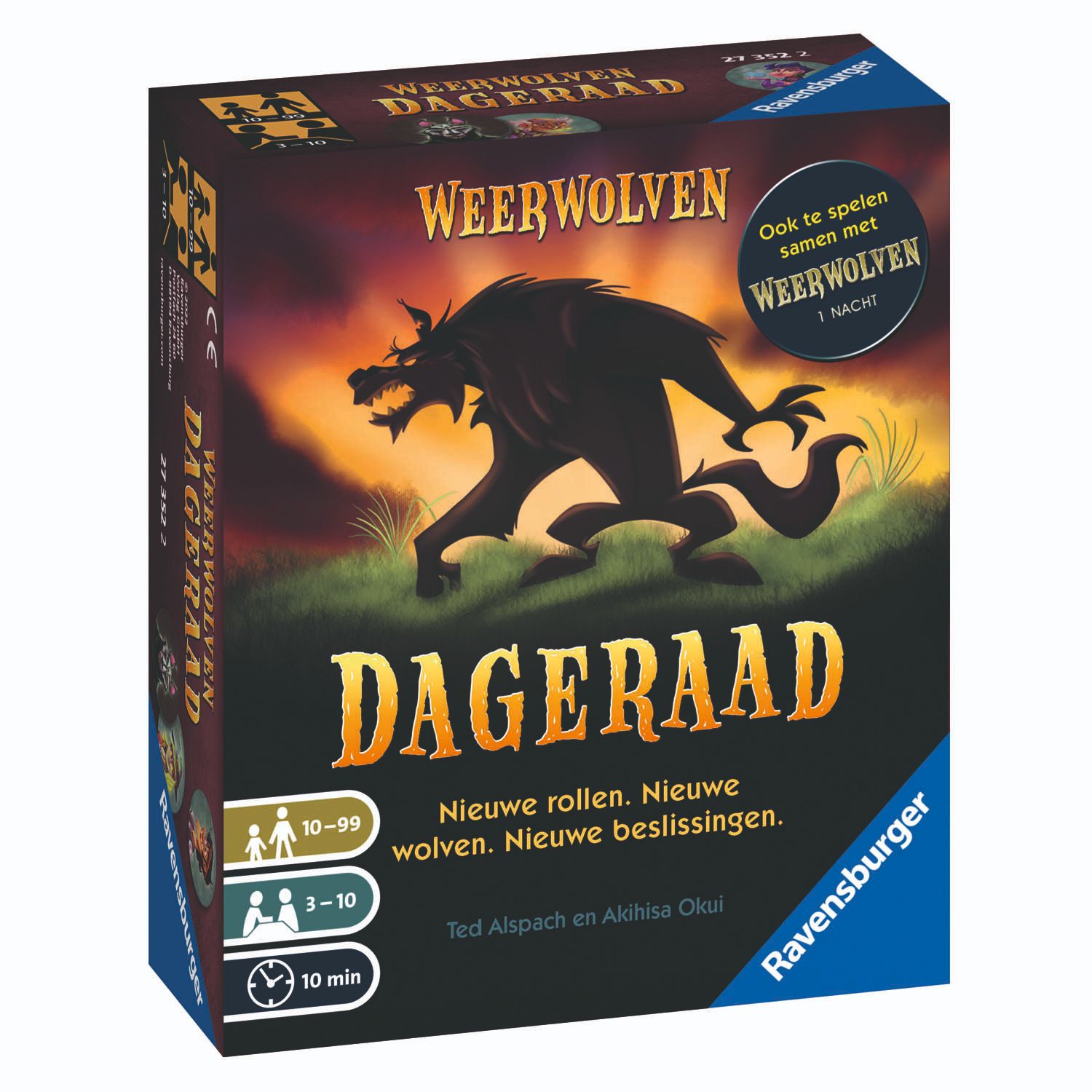 Ravensburger Ravensburger Weerwolven van Wakkerdam: Dageraad - Kaartspel