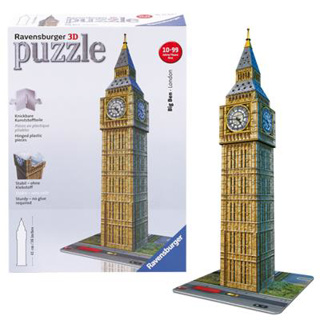 Ravensburger Ravensburger 3D Puzzel Big Ben 216 Stukjes