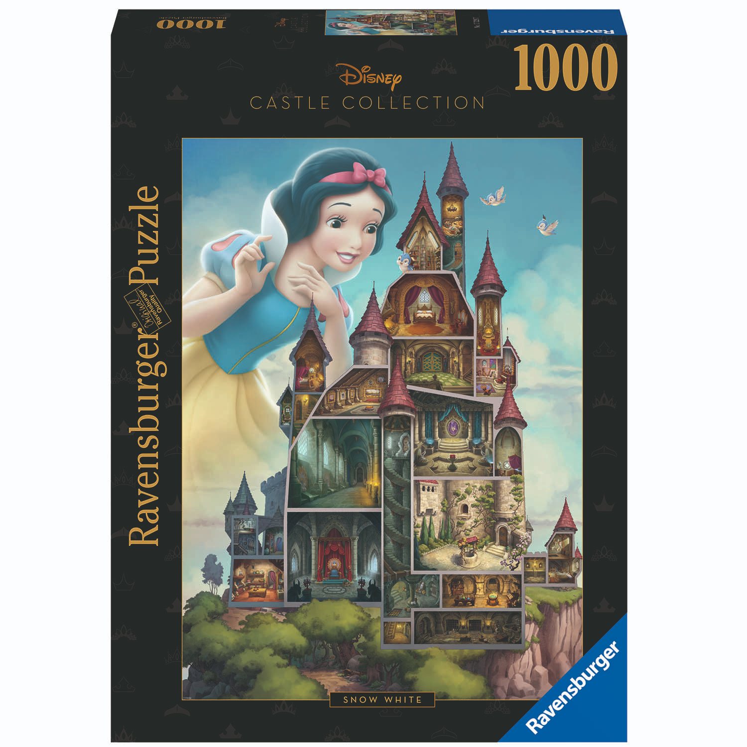 Top1Toys Ravensburger puzzel Disney kastelen Sneeuwwitje 1000 stukjes