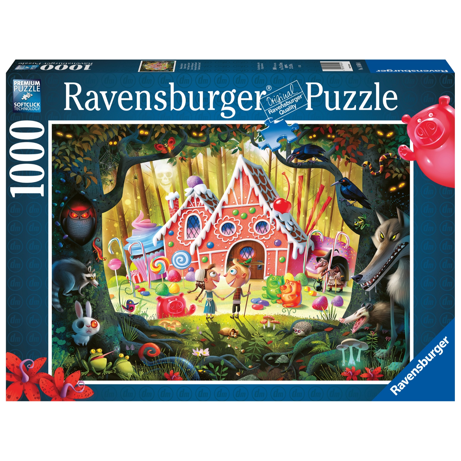 Ravensburger Ravensburger puzzel hans en grietje 1000 stukjes
