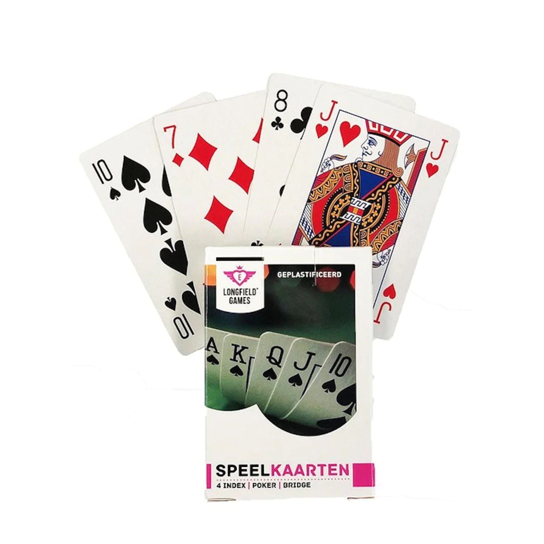 Top1Toys Speelkaarten 2 sets op blister