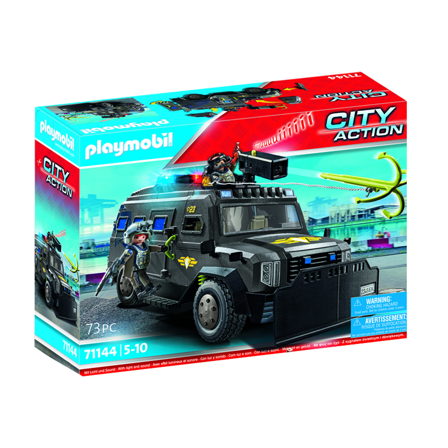 Playmobil Playmobil 71144 City Action Terreinwagen