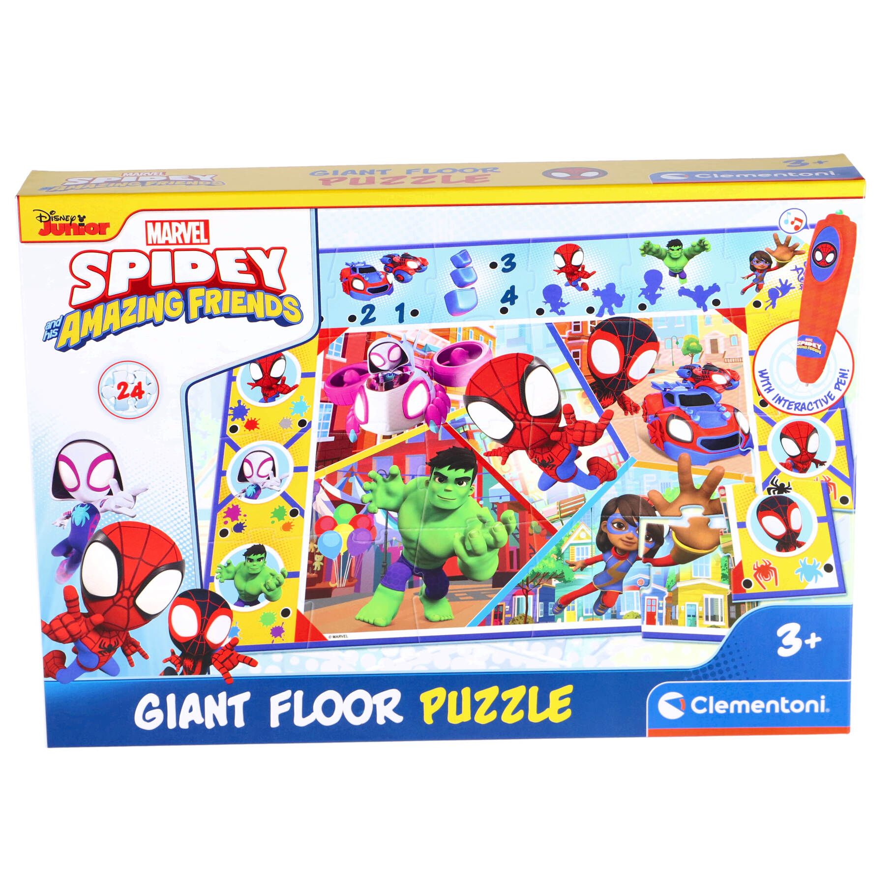 Clementoni Puzzel vloer groot spidey