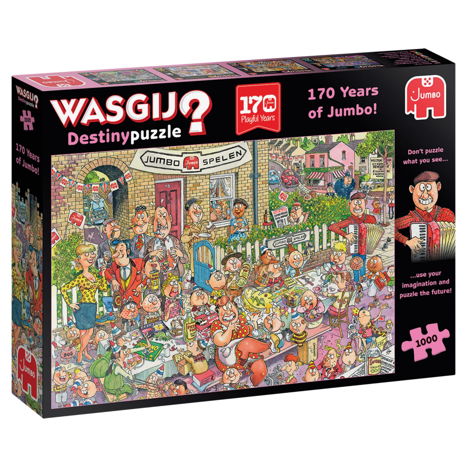 Top1Toys Puzzel Wasgij 170 Jaar Jumbo 1000 Stuks