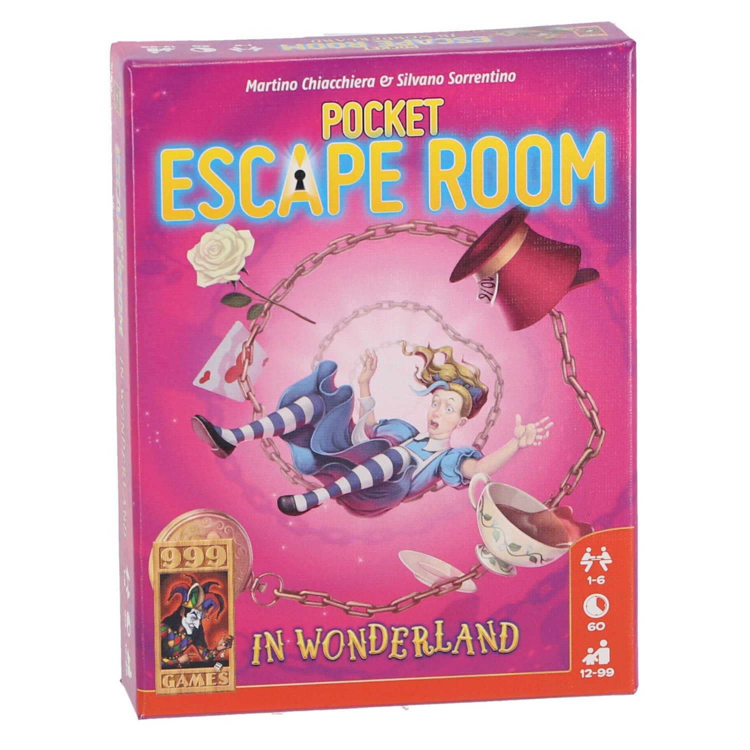 999Games Pocket Escape Room: in Wonderland - Denkspel