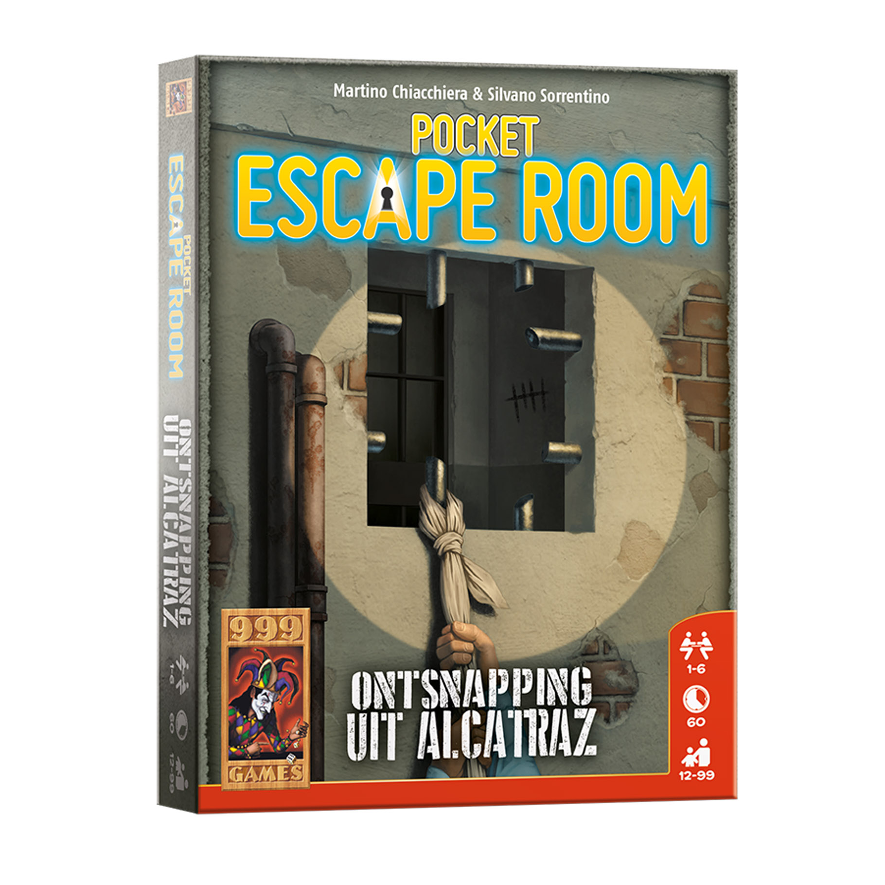 999Games Pocket Escape Room: Ontsnapping uit Alcatraz - Denkspel