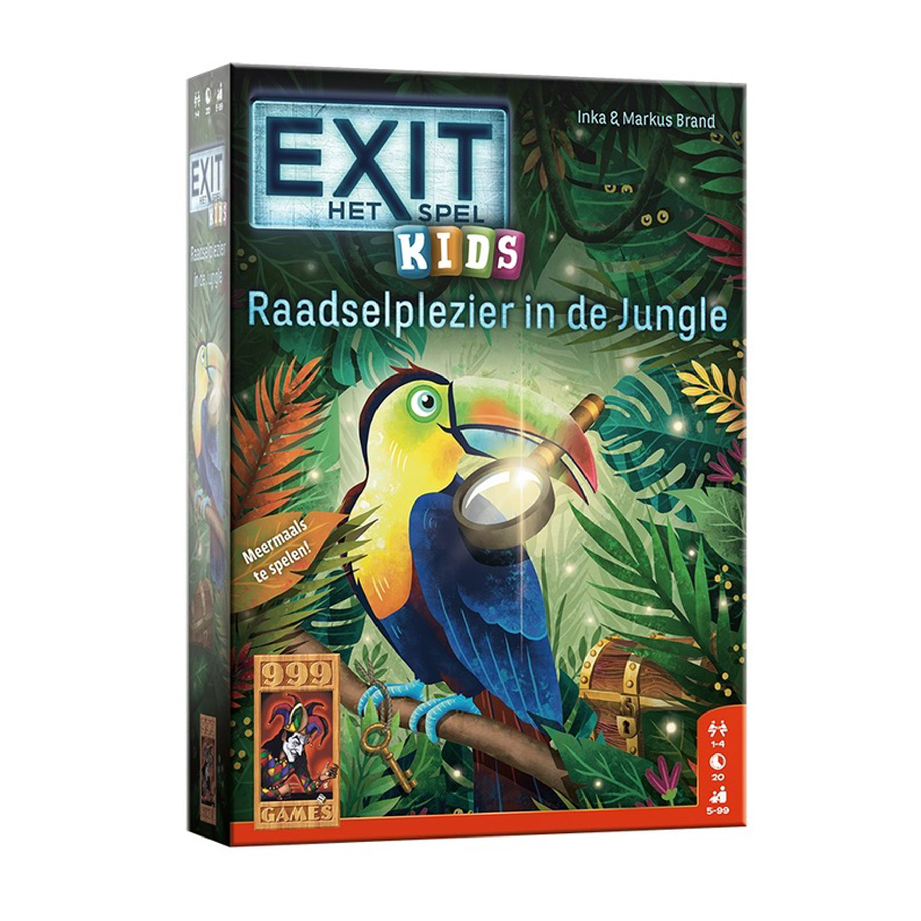 999Games Exit Kids: Raadselplezier Jungle - Kinderspel