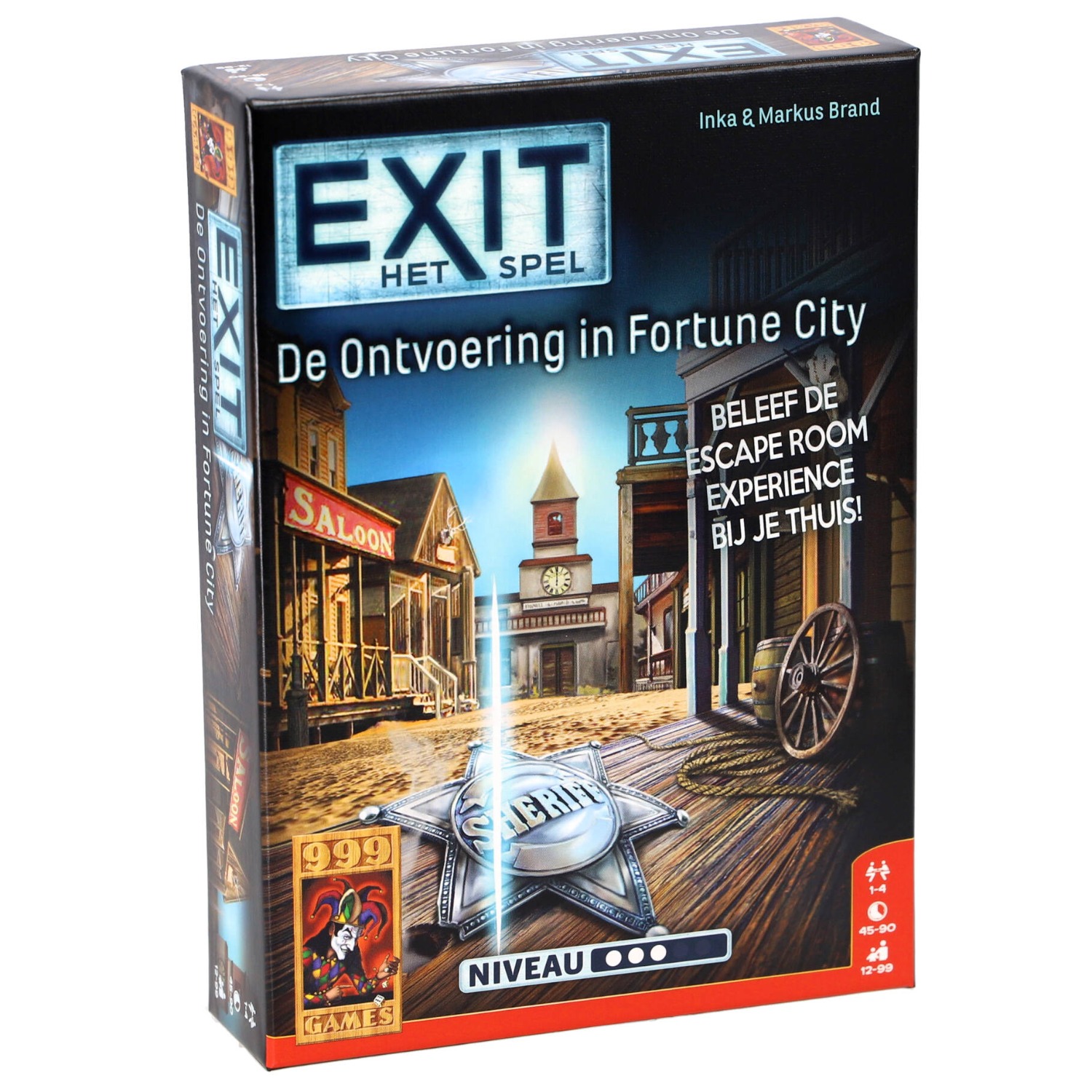 999Games Exit: De Ontvoering in Fortune City - Denkspel