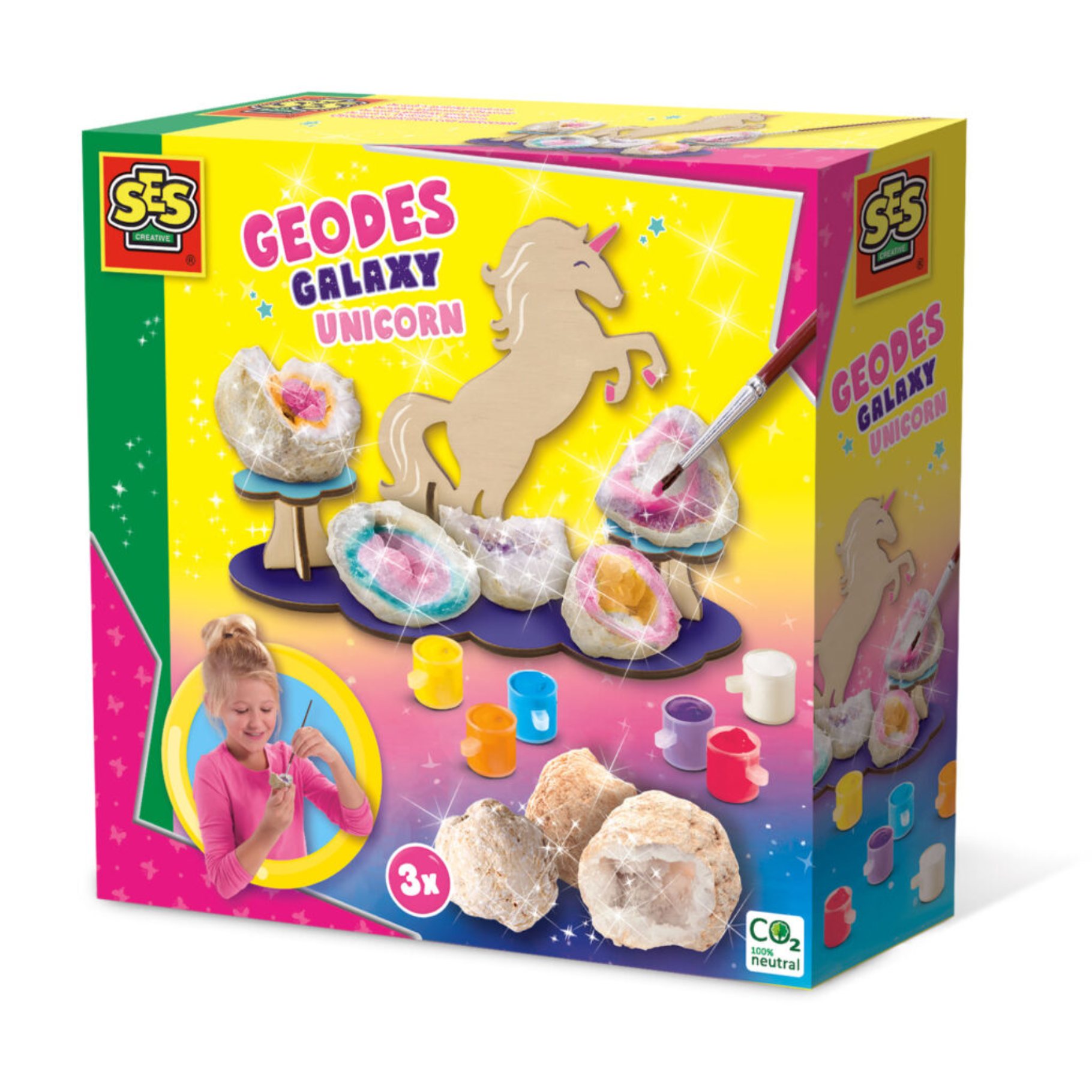 Top1Toys SES geodes galaxy eenhoorn