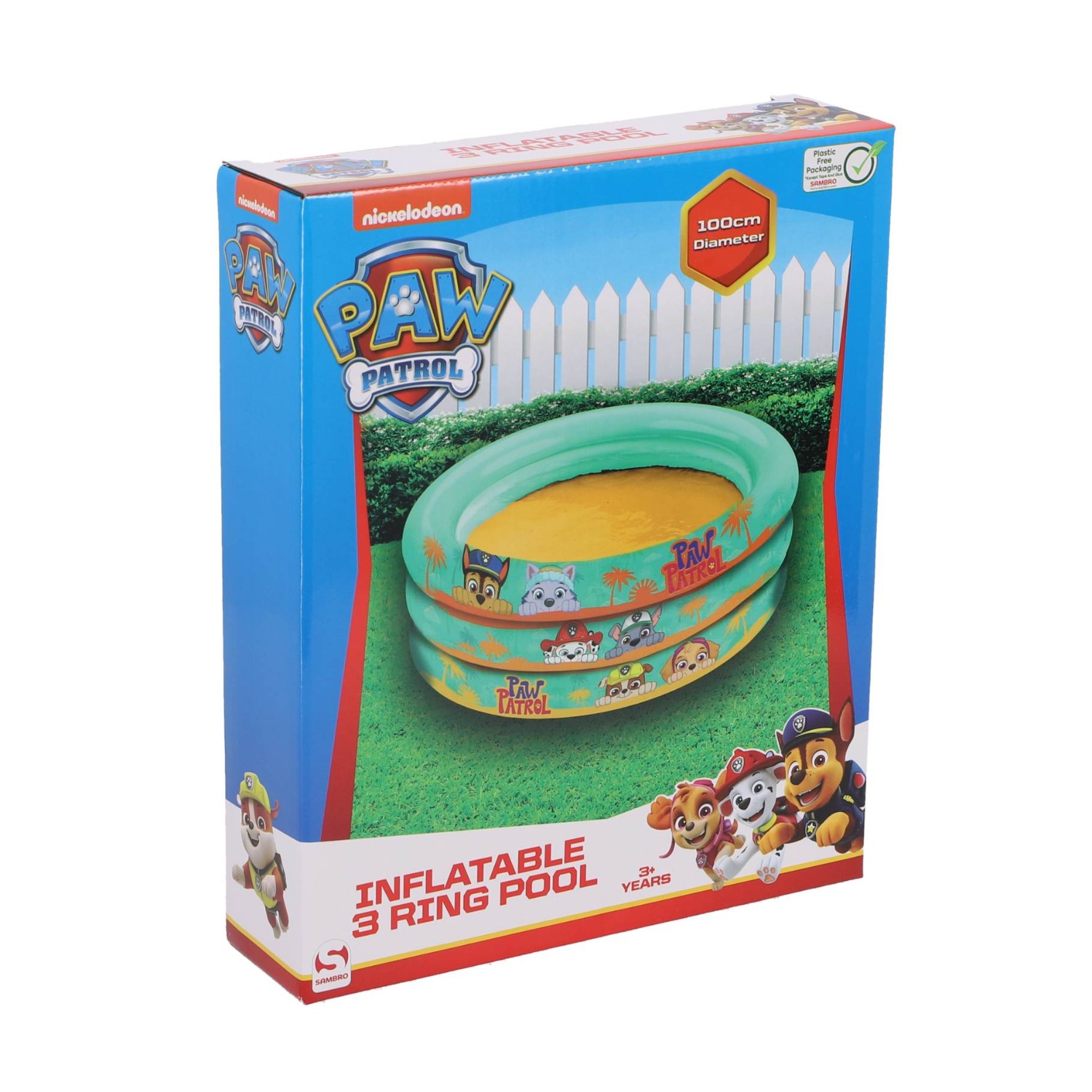 Sambro Zwembad Paw Patrol 3 Rings 100 Cm