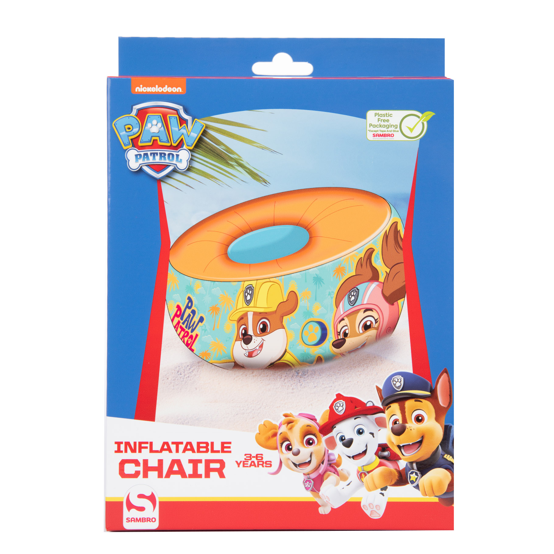 Sambro Stoel Opblaasbaar Paw Patrol