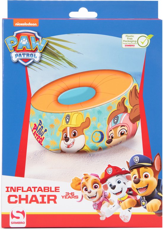 Sambro Stoel Opblaasbaar Paw Patrol
