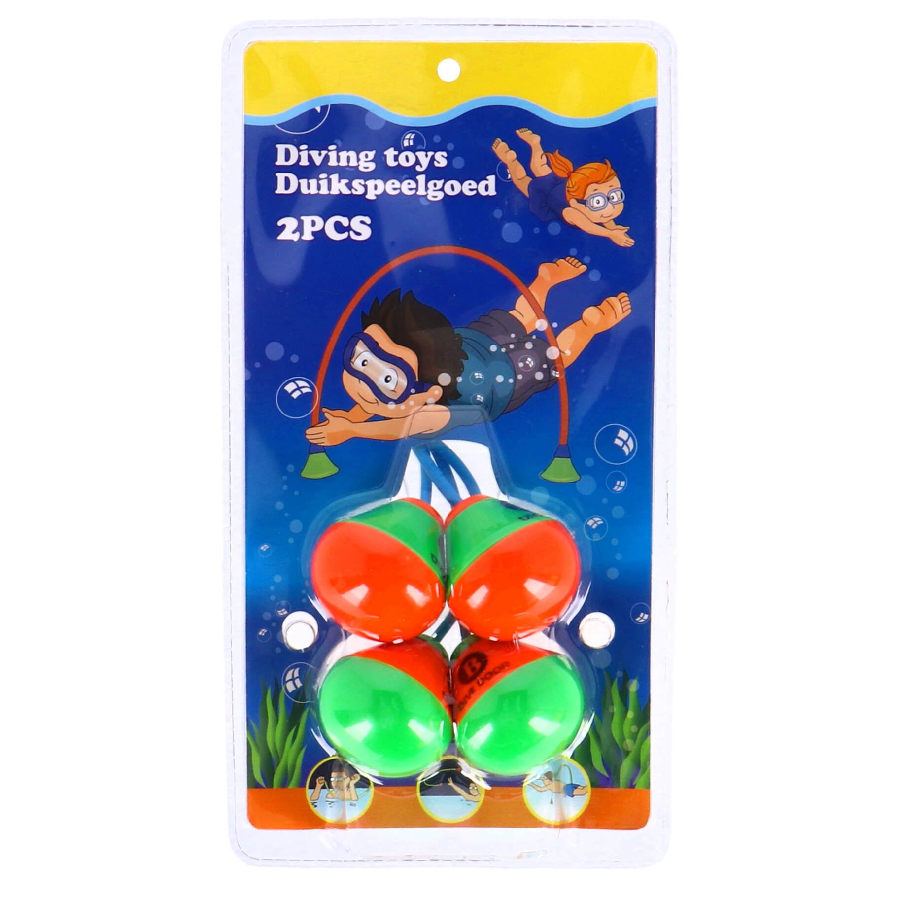 Top1Toys Duikpoorten 2 stuks