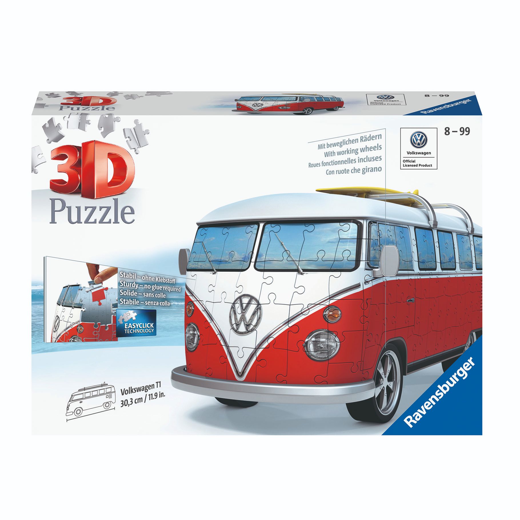Top1Toys Ravensburger 3D Puzzel Volkswagen