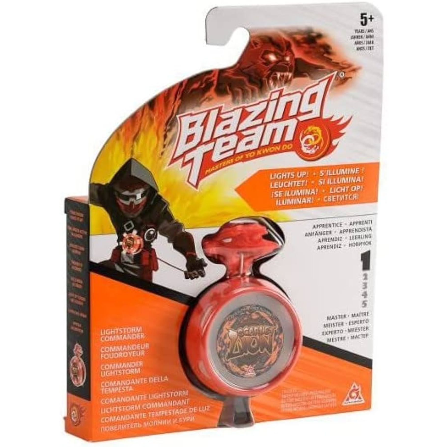 Top1Toys Blazing Team Yoyo Scarlet Lion