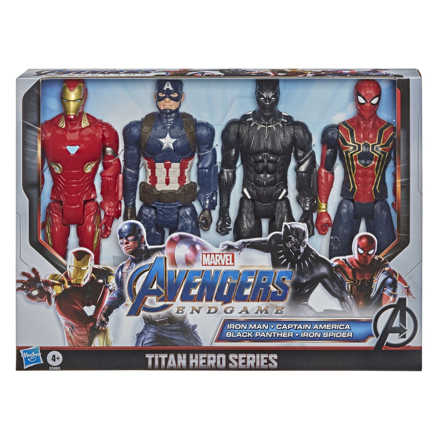 Top1Toys Top1Toys Marvel Avengers Titan Heroes Figure 4 Pack