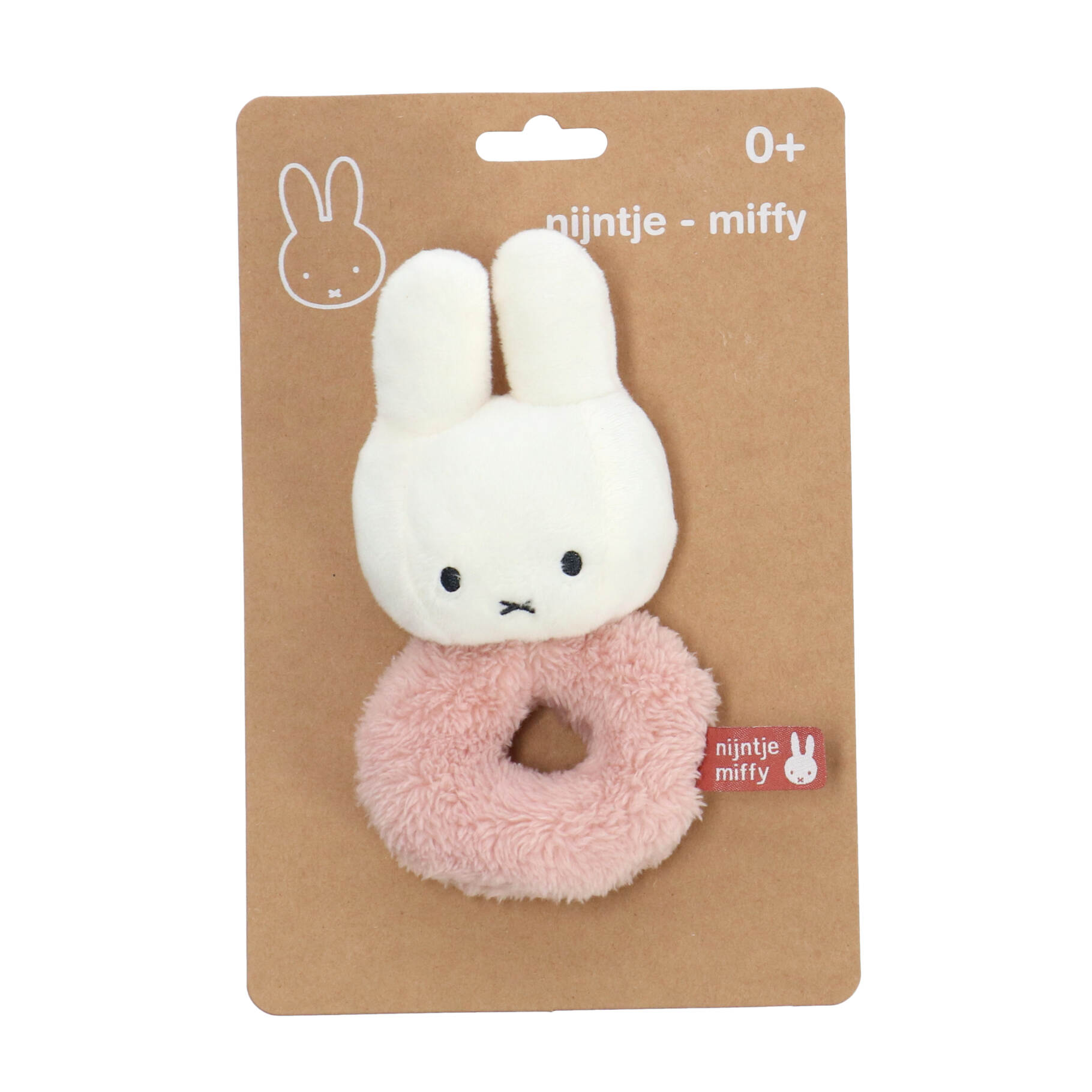 Tiamo Nijntje Rammelaar Fluffy Pink - Roze