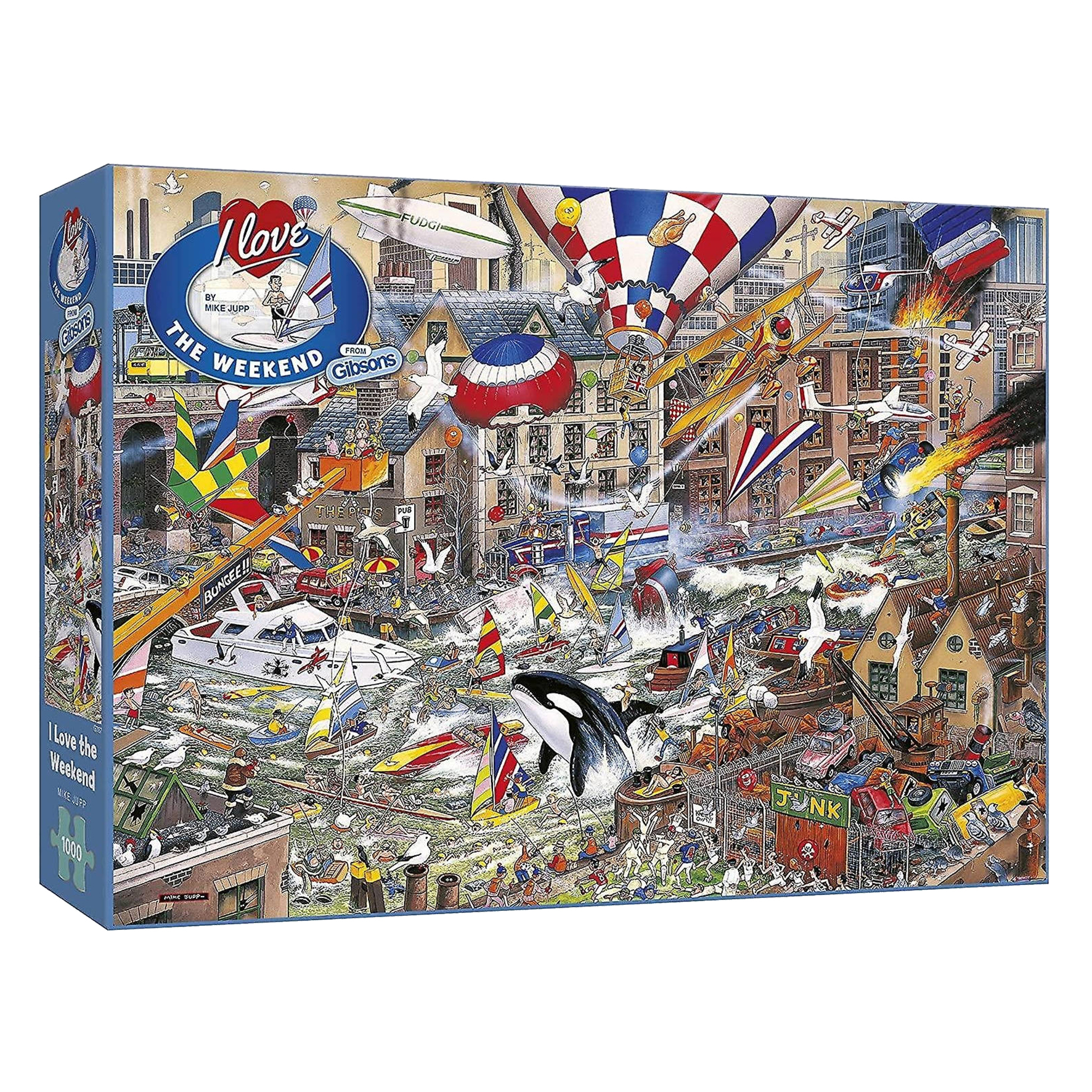 Top1Toys Top1Toys Puzzel Gibsons 1000 Stuk I Love The Weekend