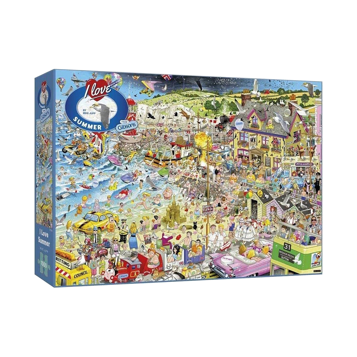 Top1Toys Puzzel Gibsons 1000 Stuk I Love Summer