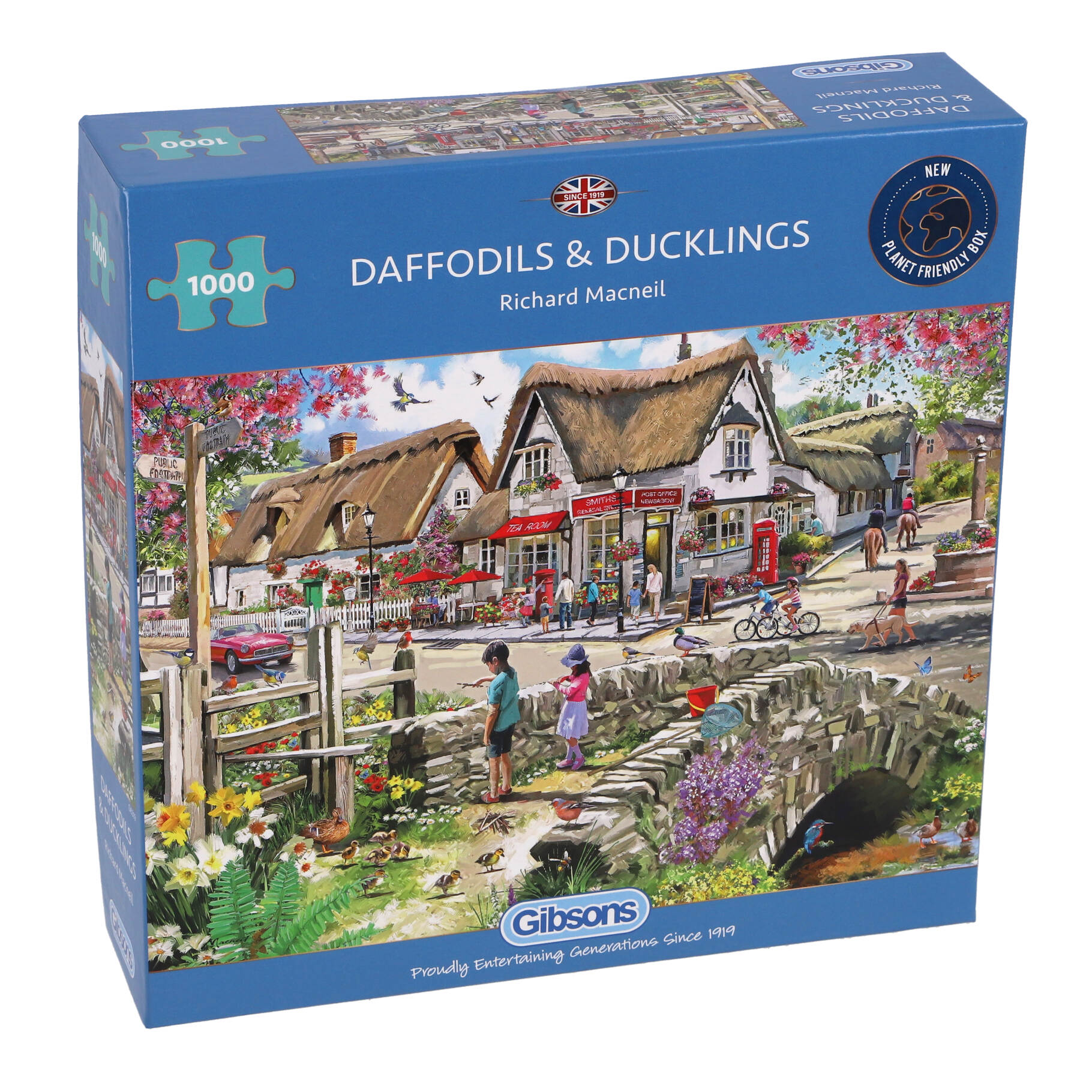 Top1Toys Puzzel Gibsons 1000 Stuk Daffodils & Ducklings