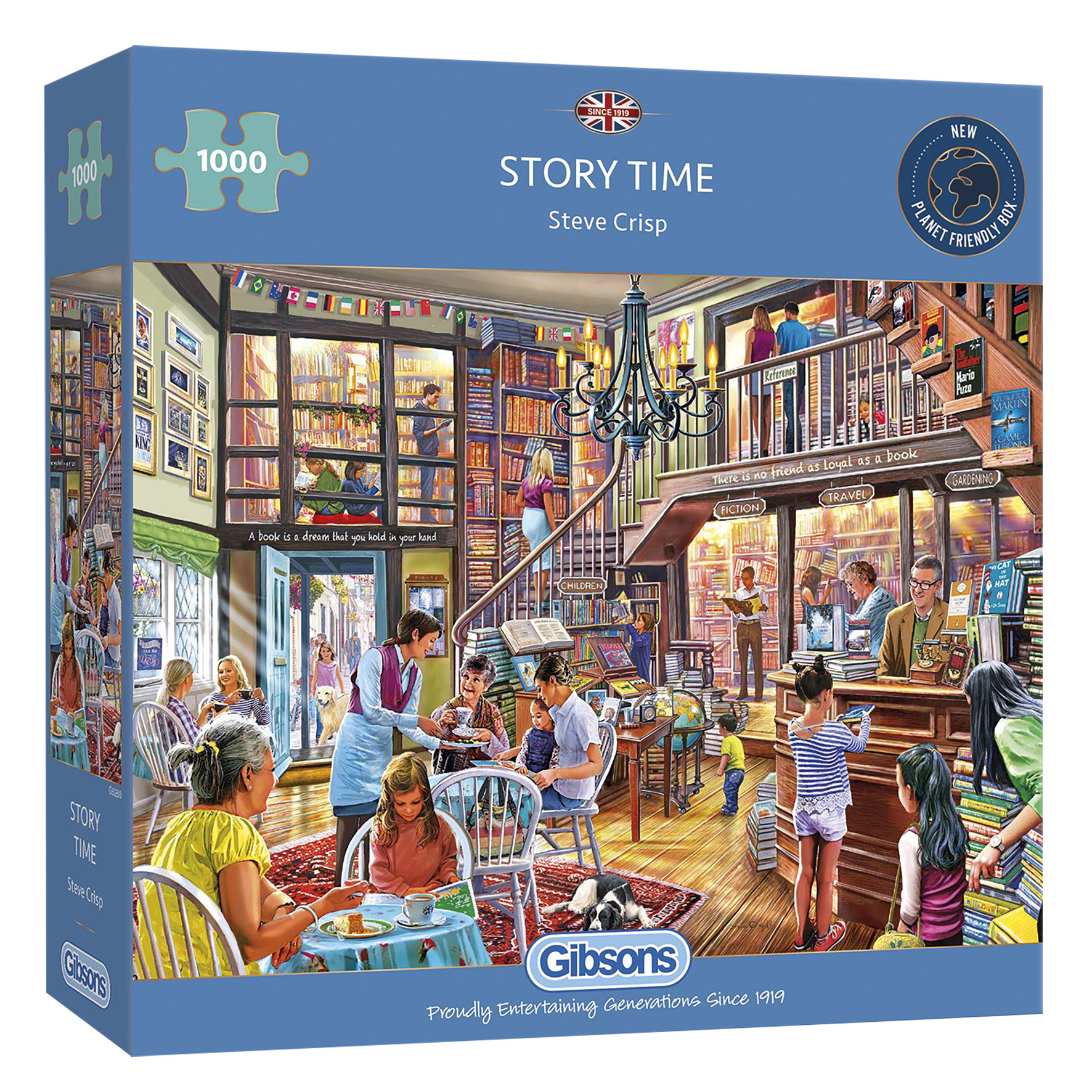 Top1Toys Puzzel Gibsons 1000 Stuk Story Time