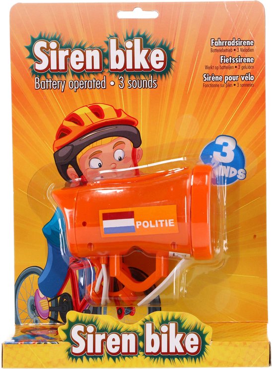 Top1Toys Fiets sirene politie NL