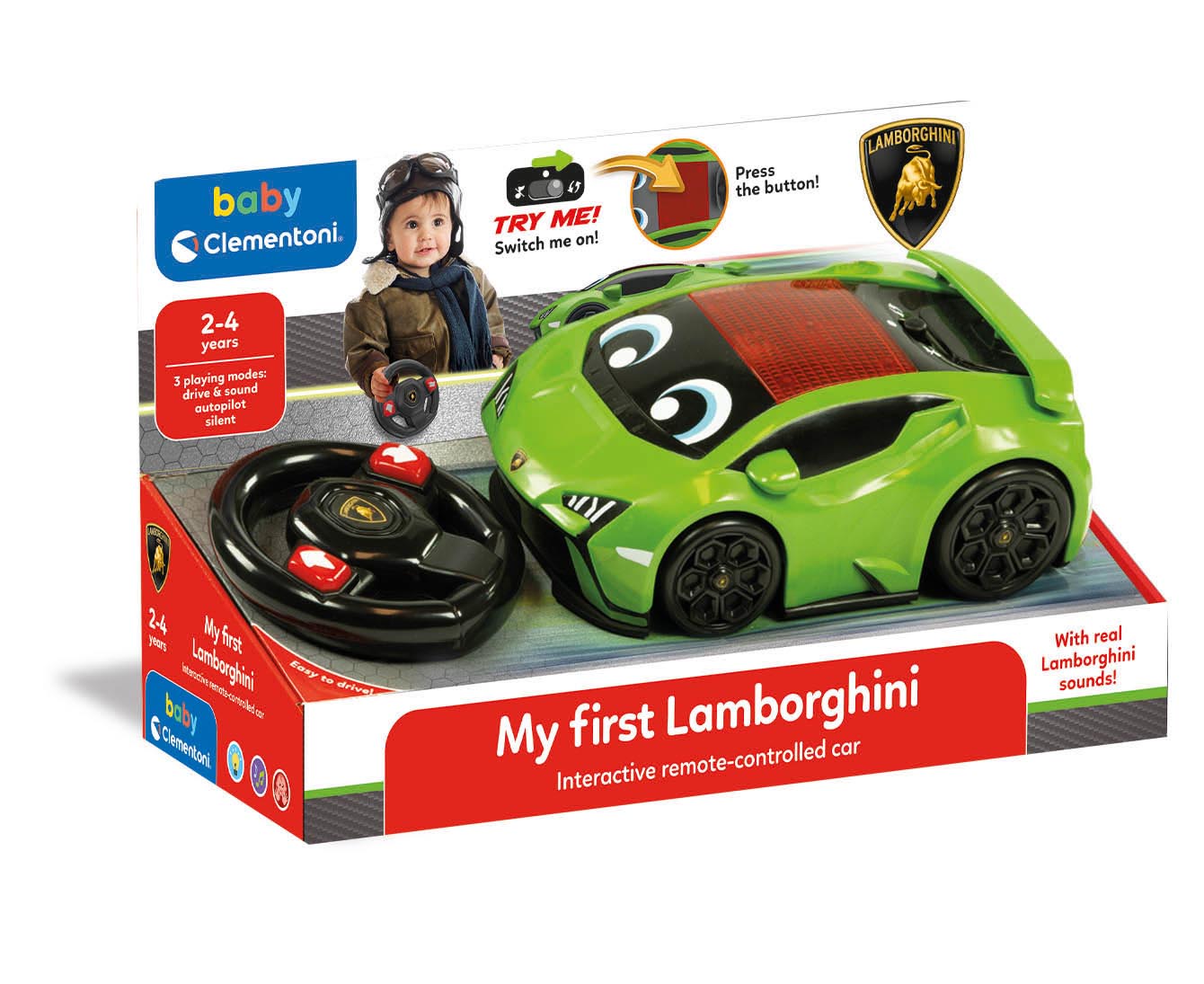 Top1Toys Clementoni baby my first Lamborghini