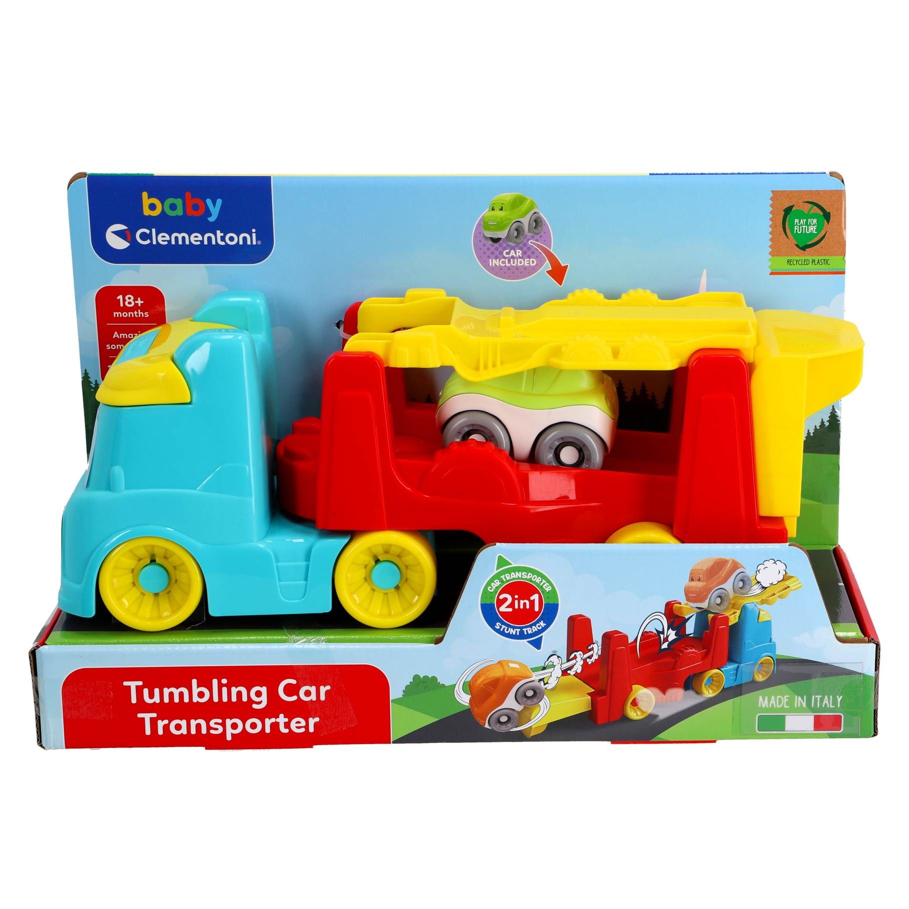 Clementoni Clementoni baby vrachtwagen met tuimelauto's