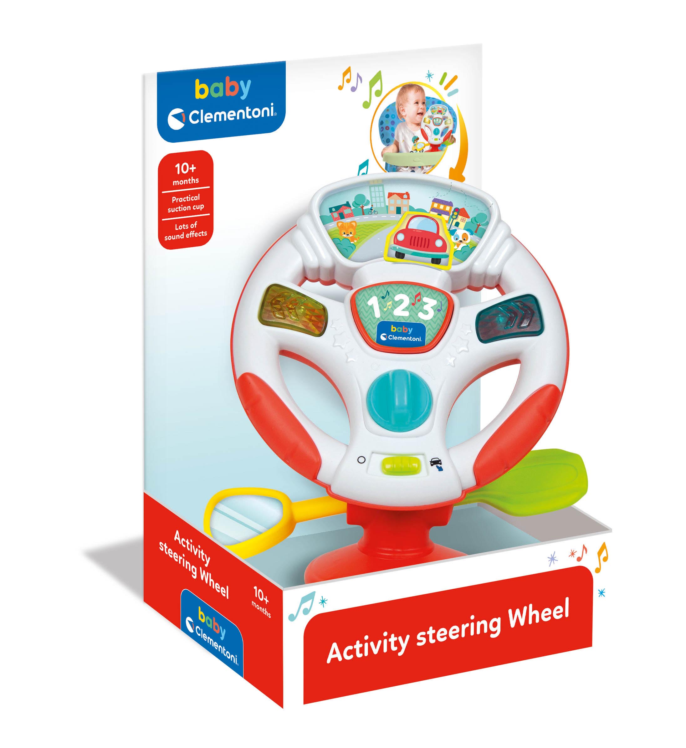 Top1Toys Clementoni baby stuurwiel