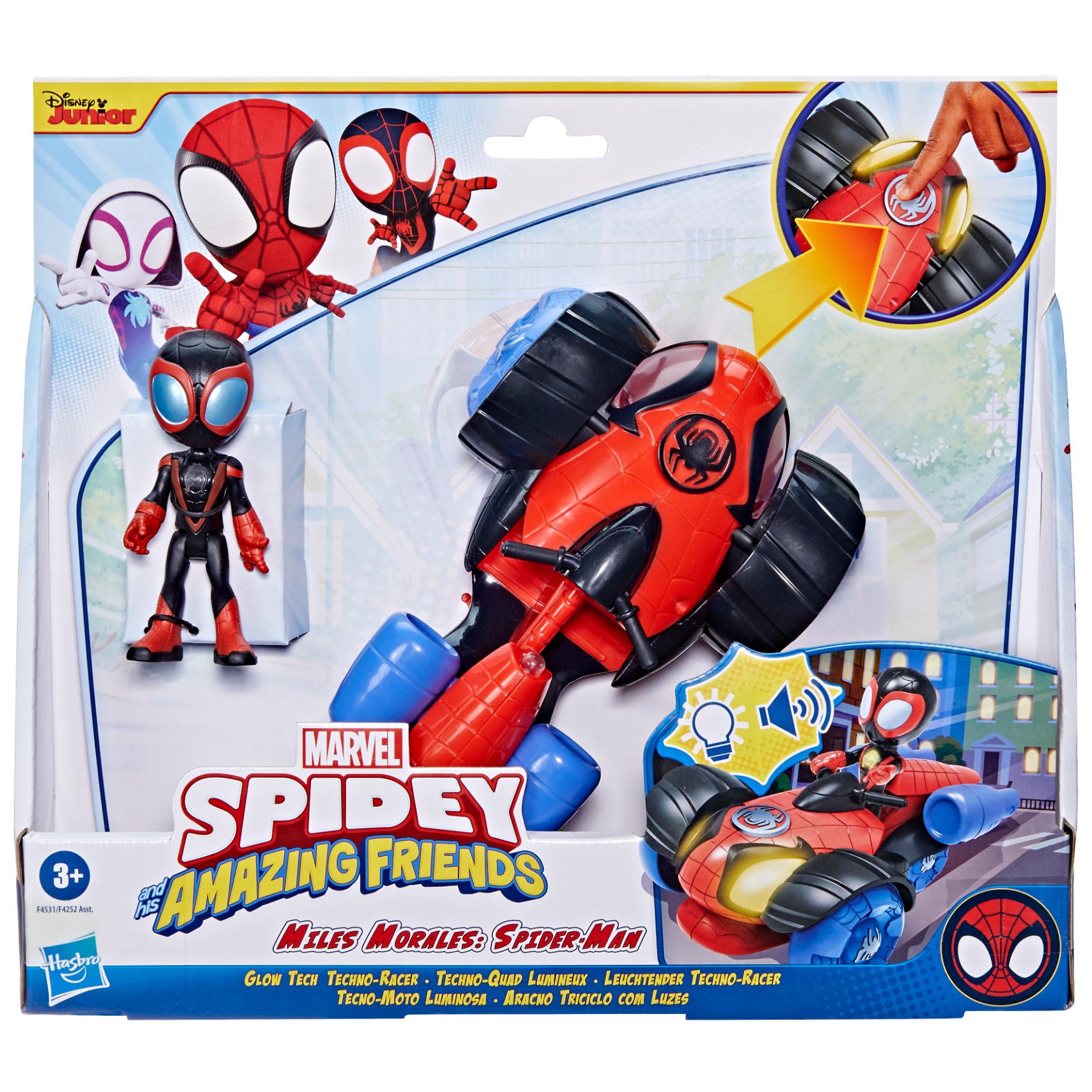 Top1Toys Top1Toys Spidey Glow Tech Tech Trike