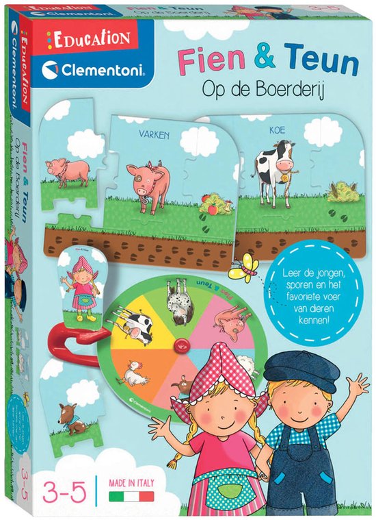 Clementoni fien en teun op de boerderij