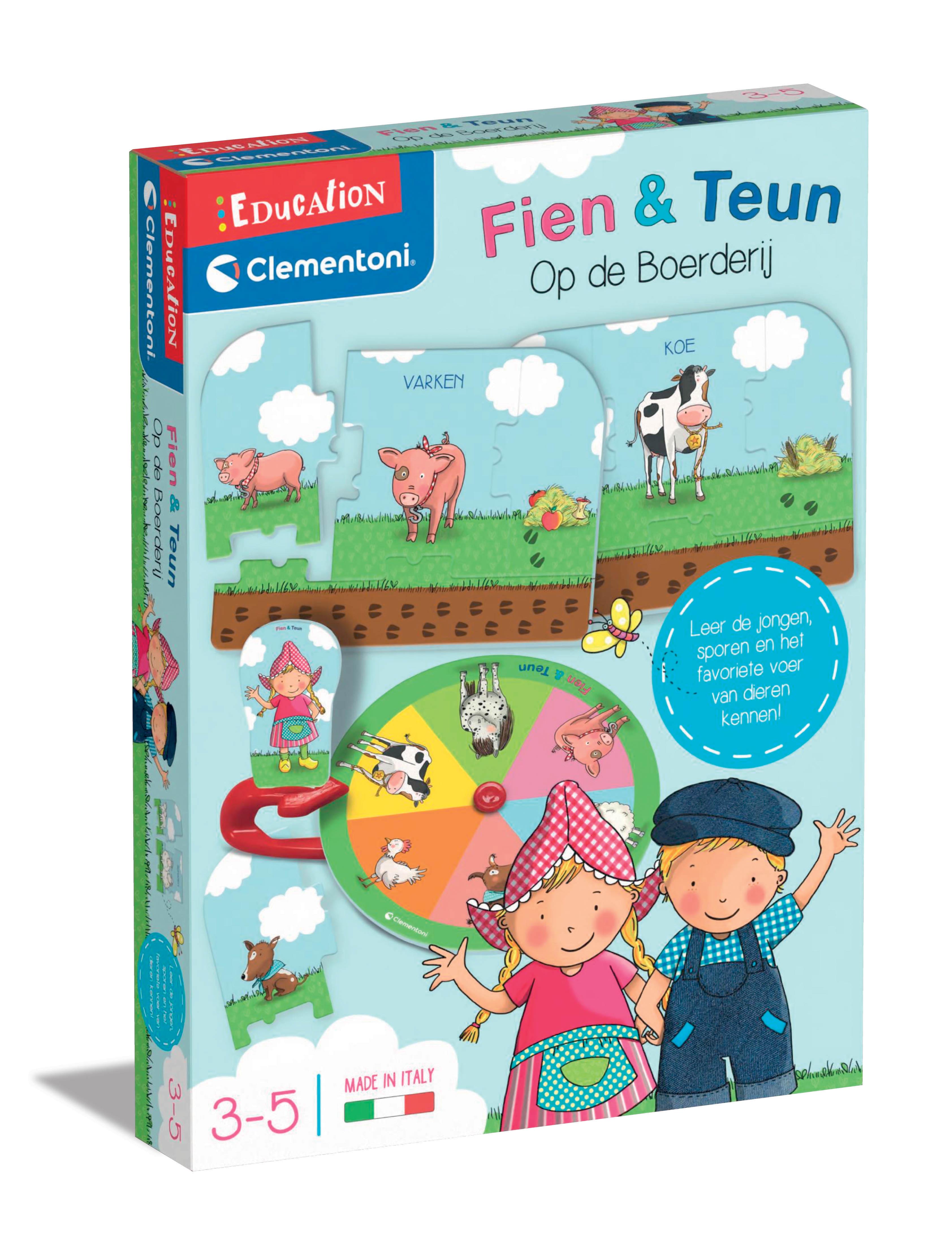 Clementoni Clementoni fien en teun op de boerderij