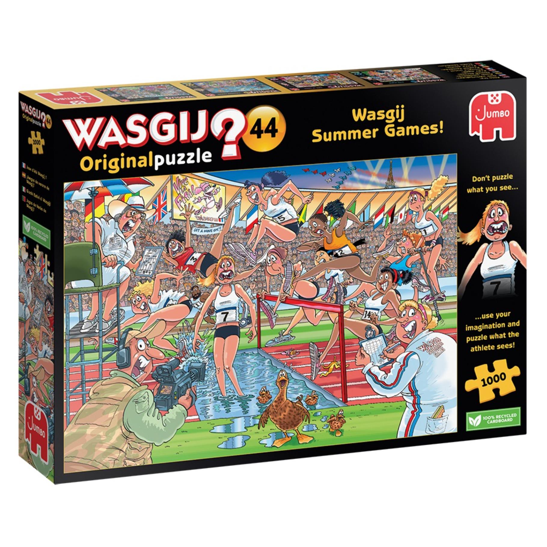 Top1Toys Puzzel Wasgij Original 44 zomerspelen 1000 stukjes