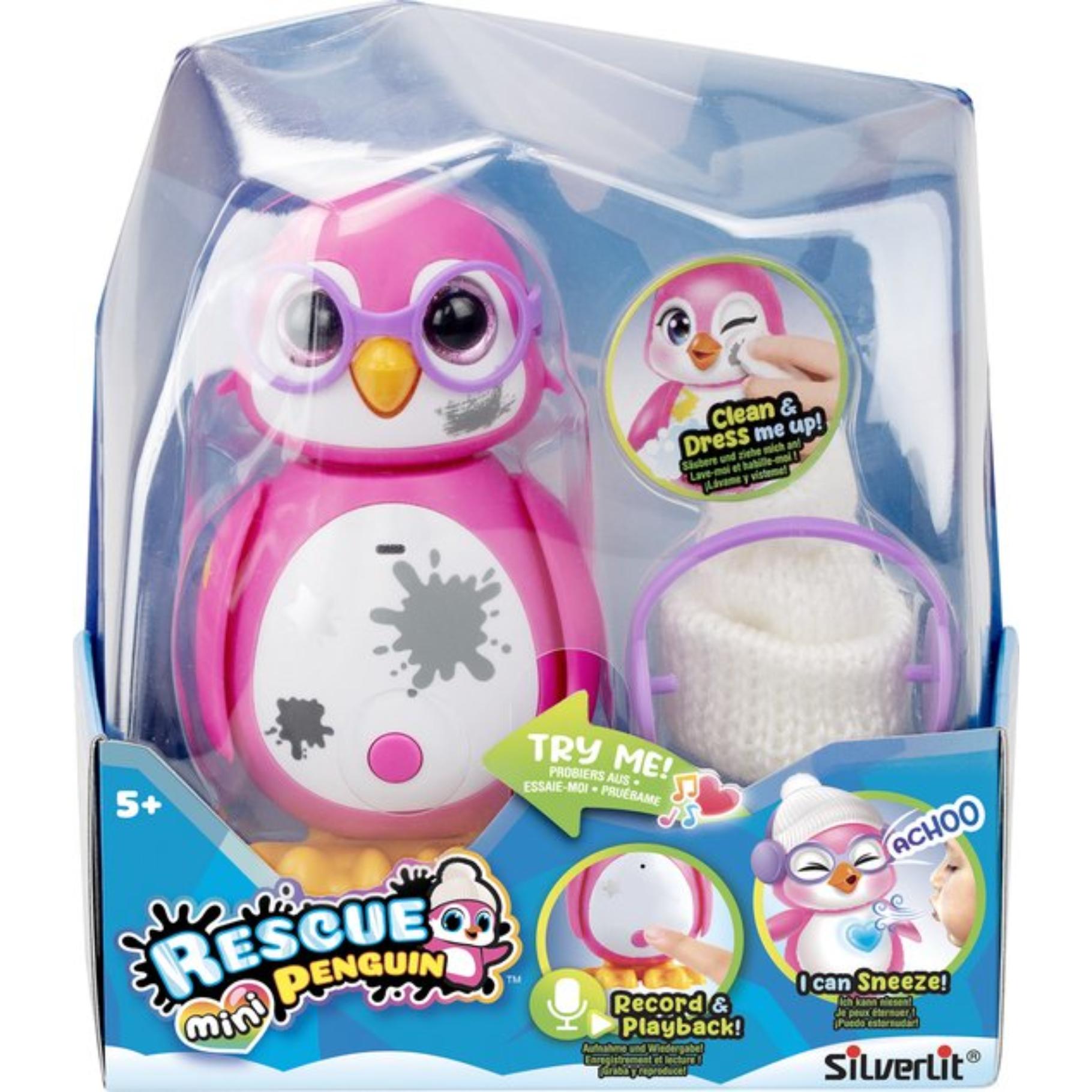 Top1Toys Top1Toys Rescue pinguin mini roze