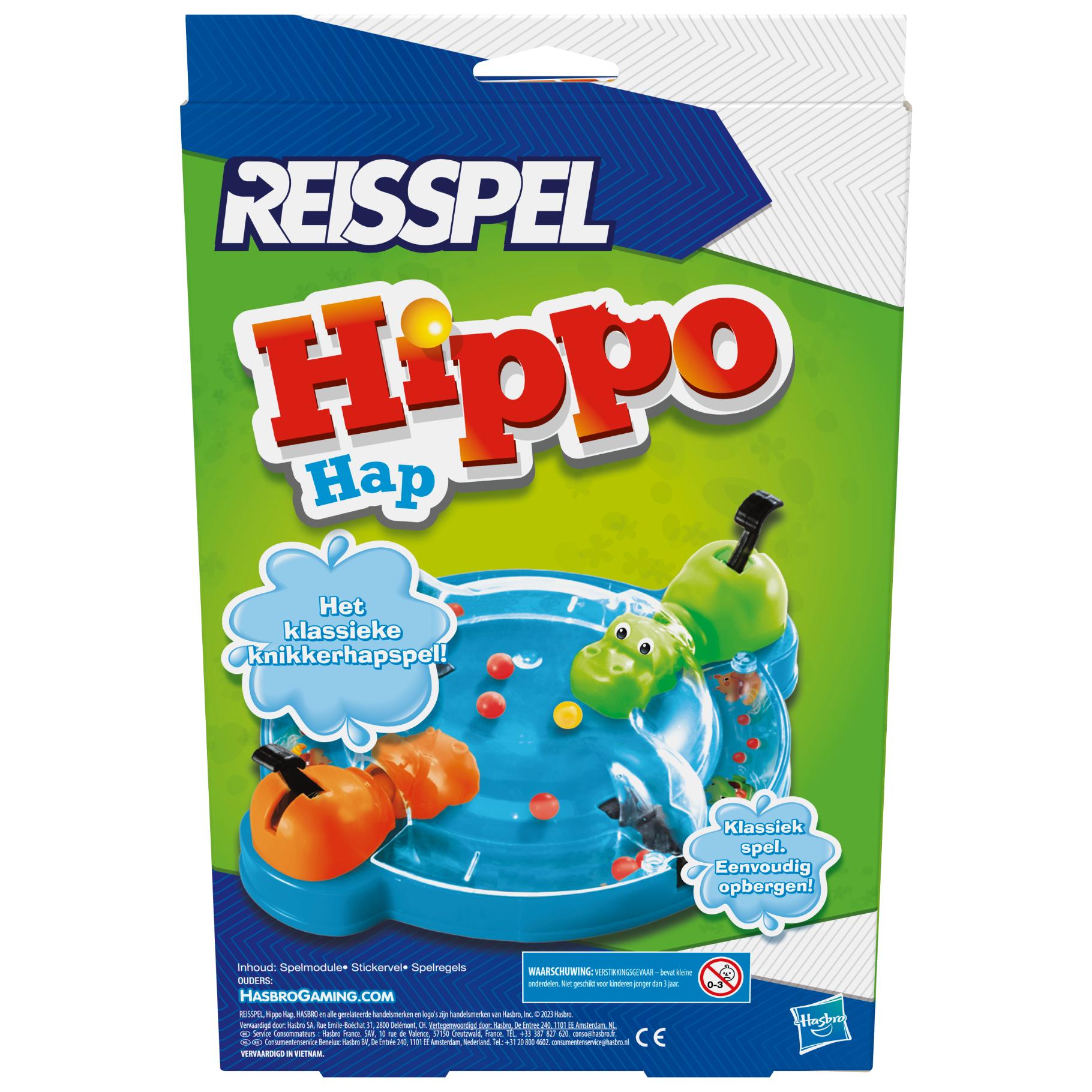 Hasbro Spel Reis Hungry Hippo's