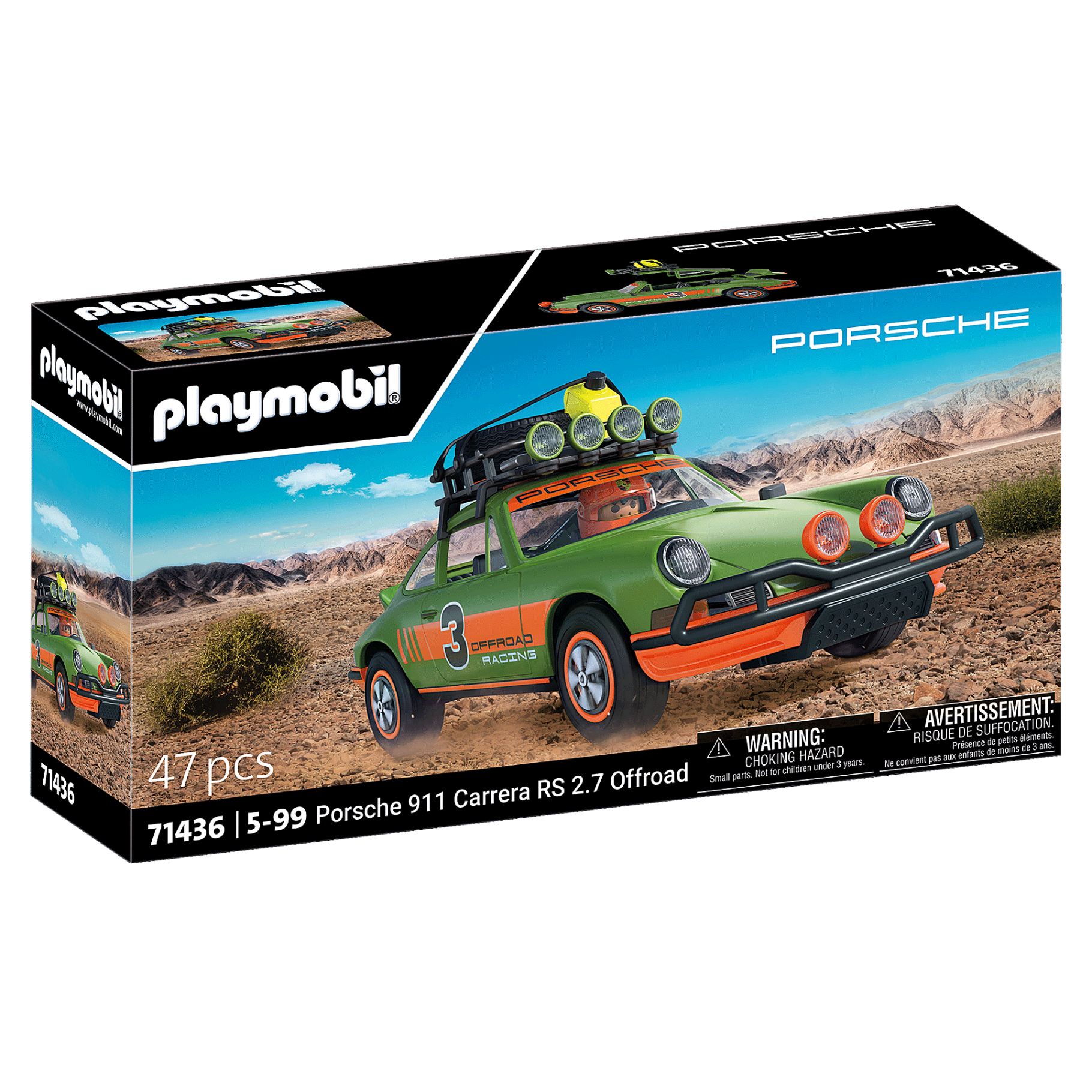 Playmobil Playmobil 71436 Cars Porsche 911 Carrera Rs 2.7 Offroad