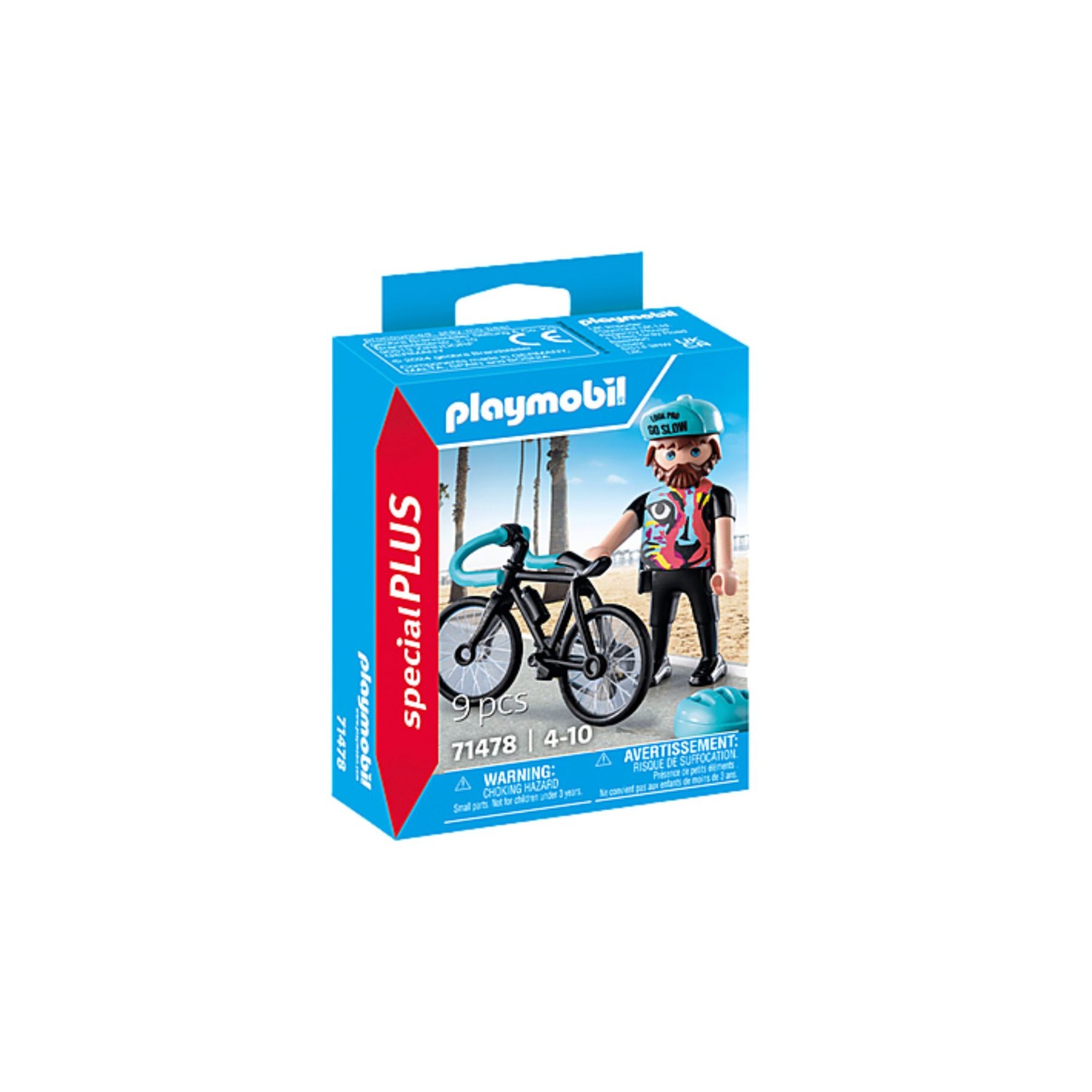 Playmobil Playmobil 71478 Special Plus Wielrenner