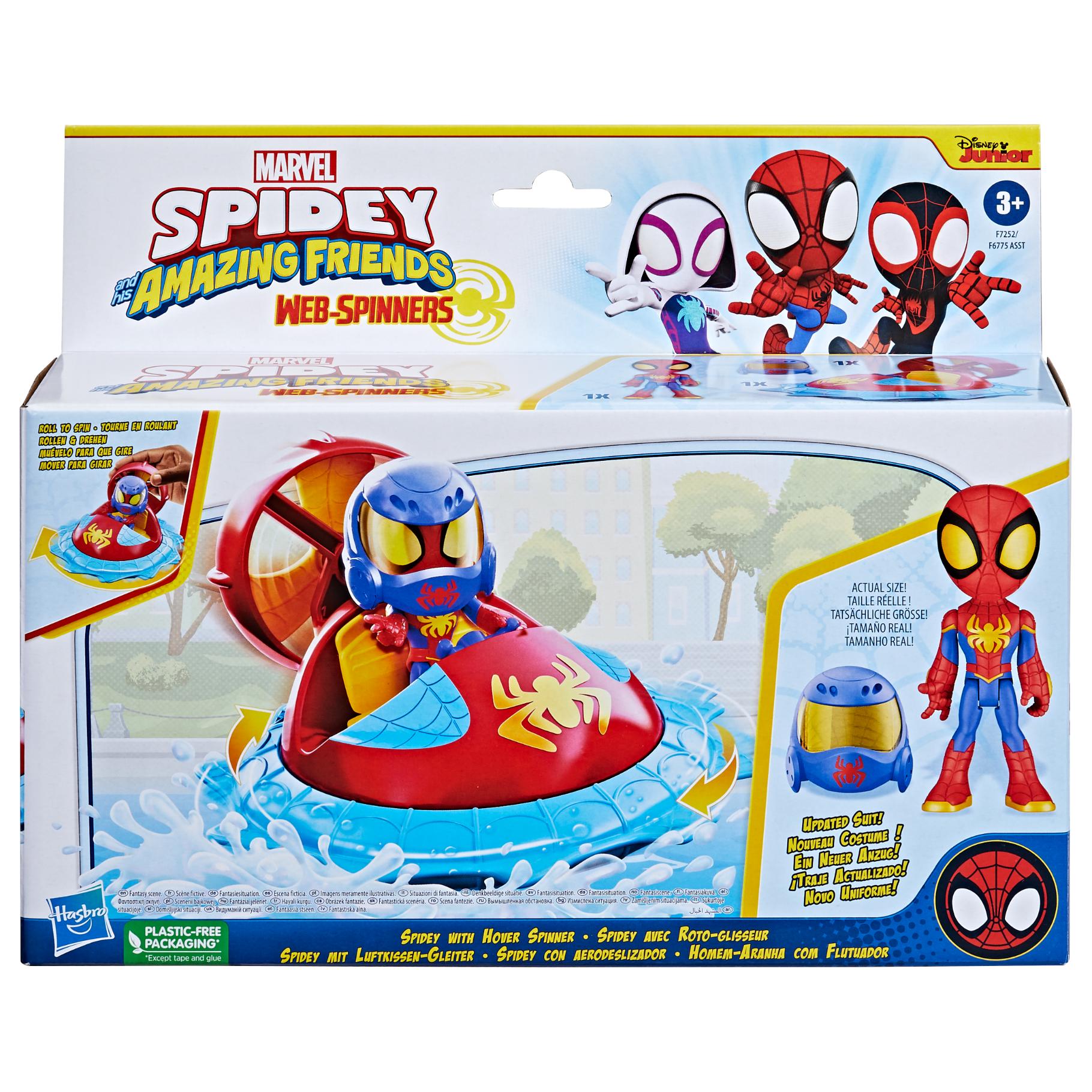 Top1Toys Spidey and friends hover spinner