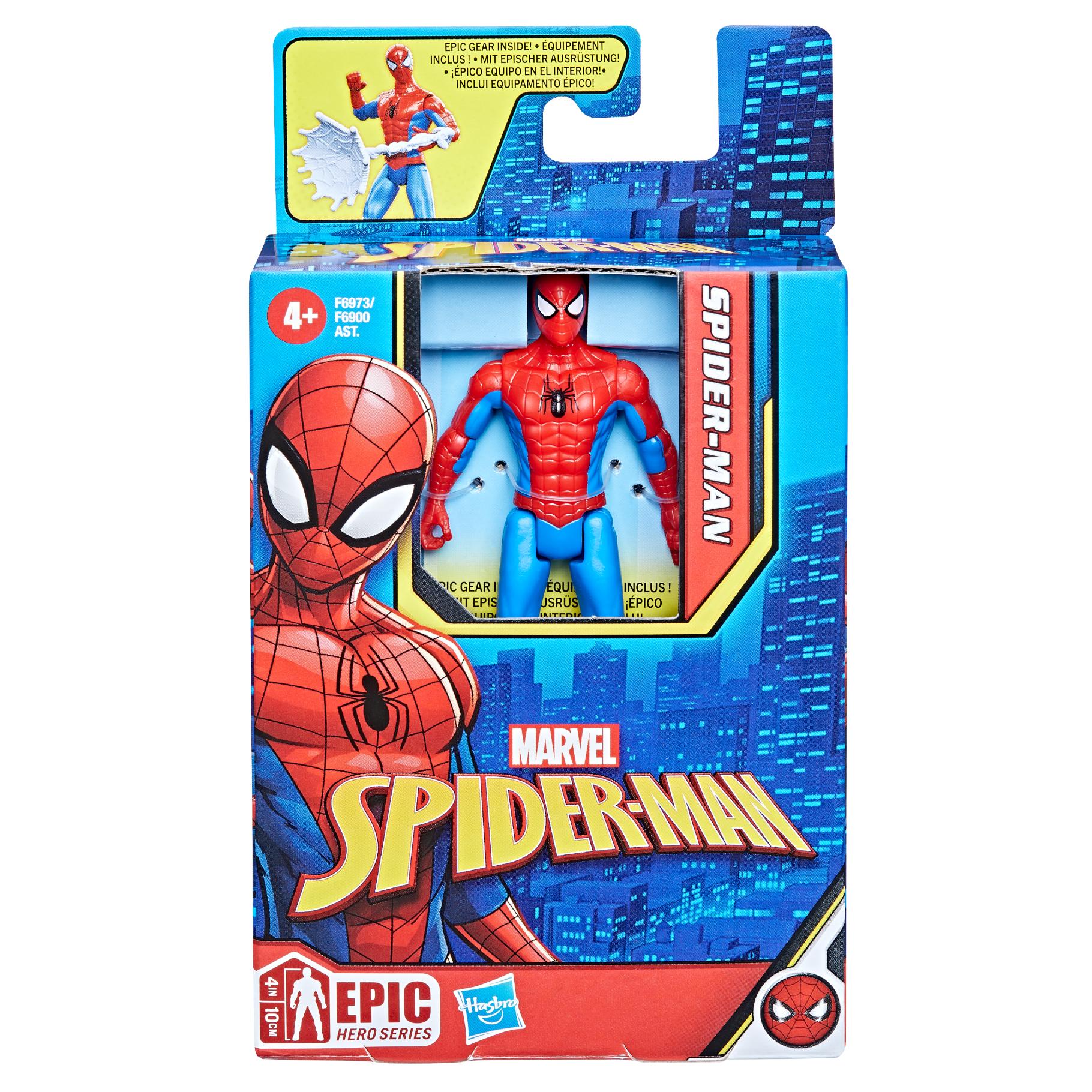 Marvel Marvel Spiderman klassiek rood/blauw 10 cm