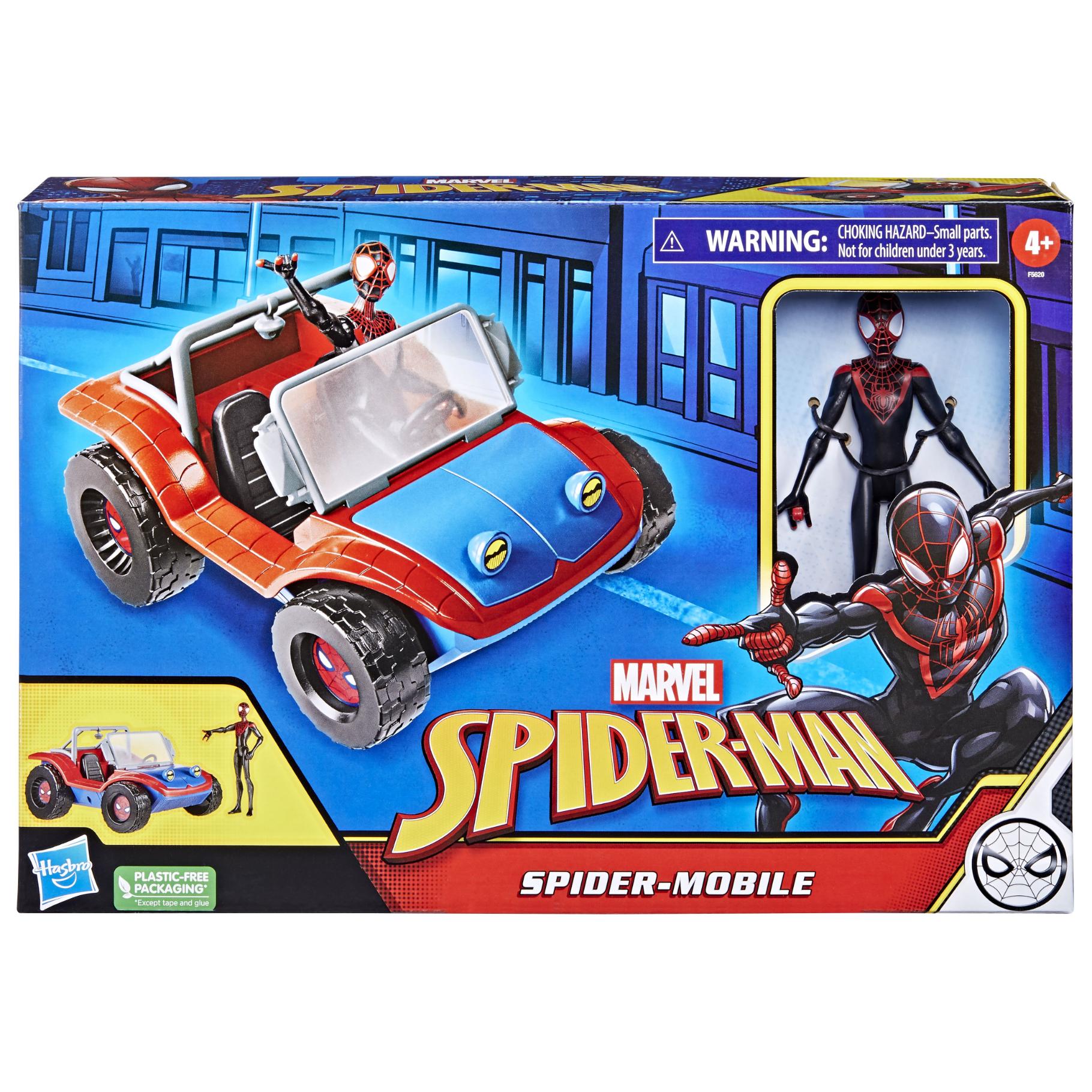 Top1Toys Top1Toys Spiderman spider mobiel met figuren