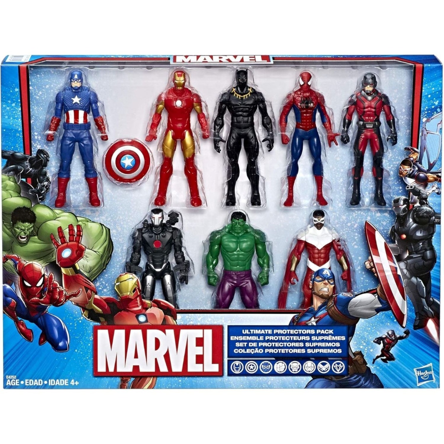 Top1Toys Top1Toys Marvel Ultimate Protectors Action Figure 8 Pack