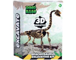 Dinobase Dino uitbikken Brachiosaurus 3D set