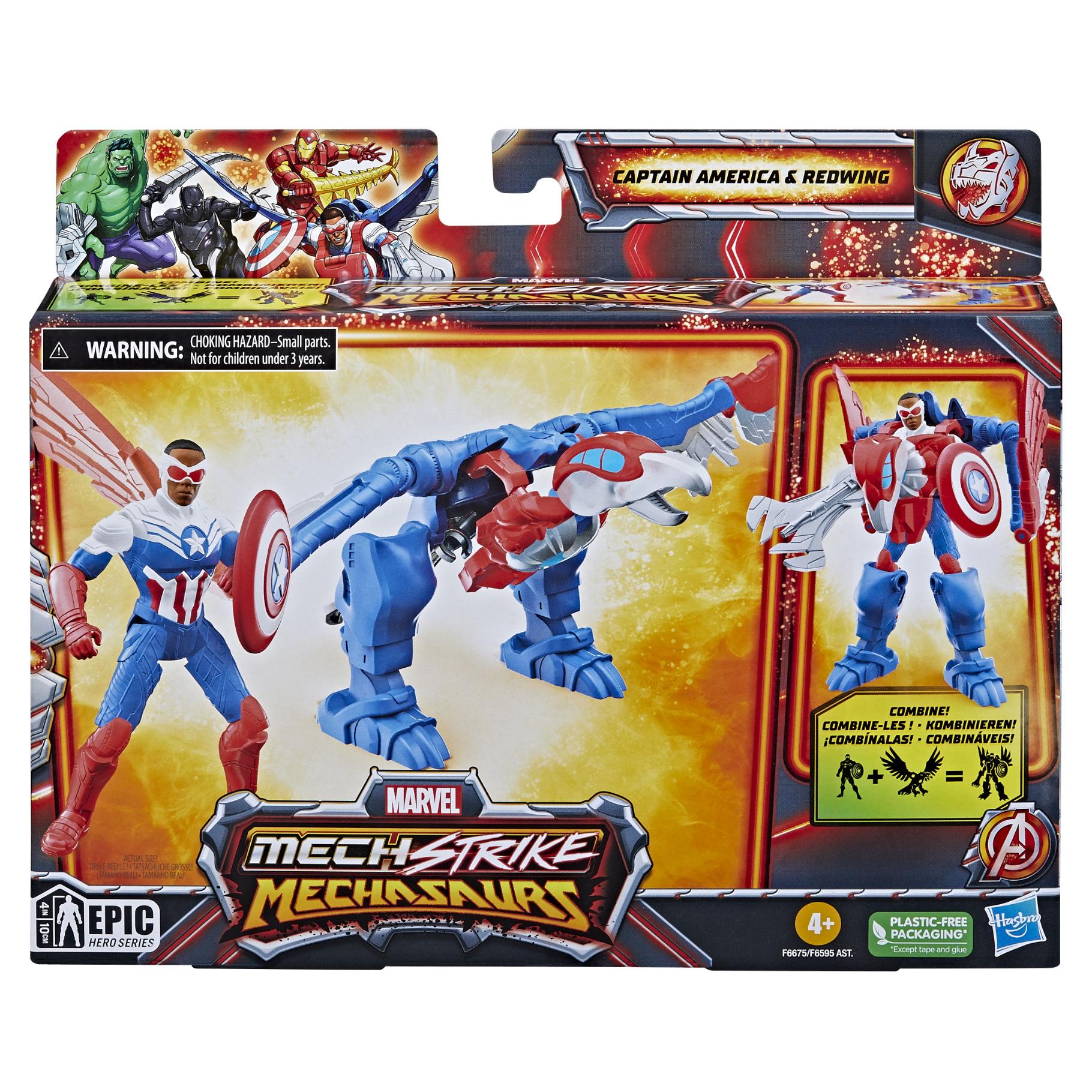 Marvel Marvel Mech Strike Captain America 10 cm